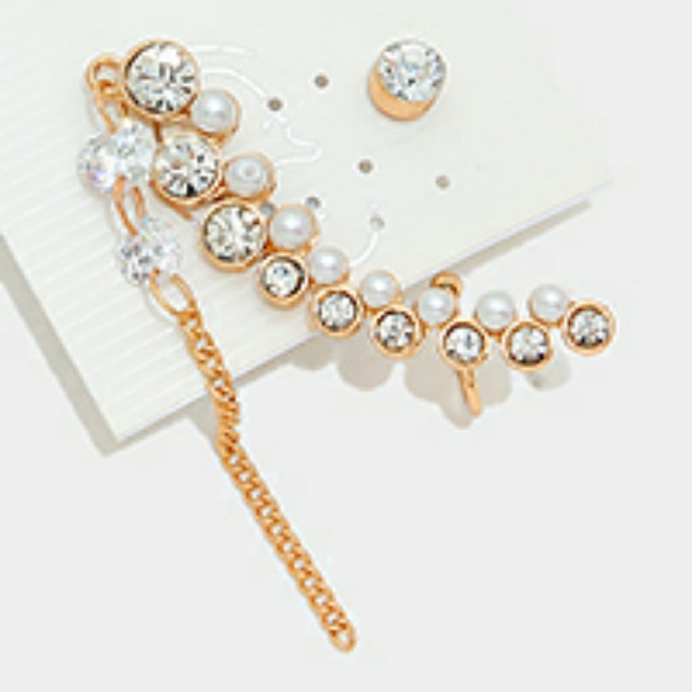 Just one whole piece earring