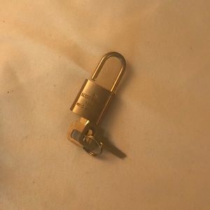 Authentic Louis Vuitton Lock and Key