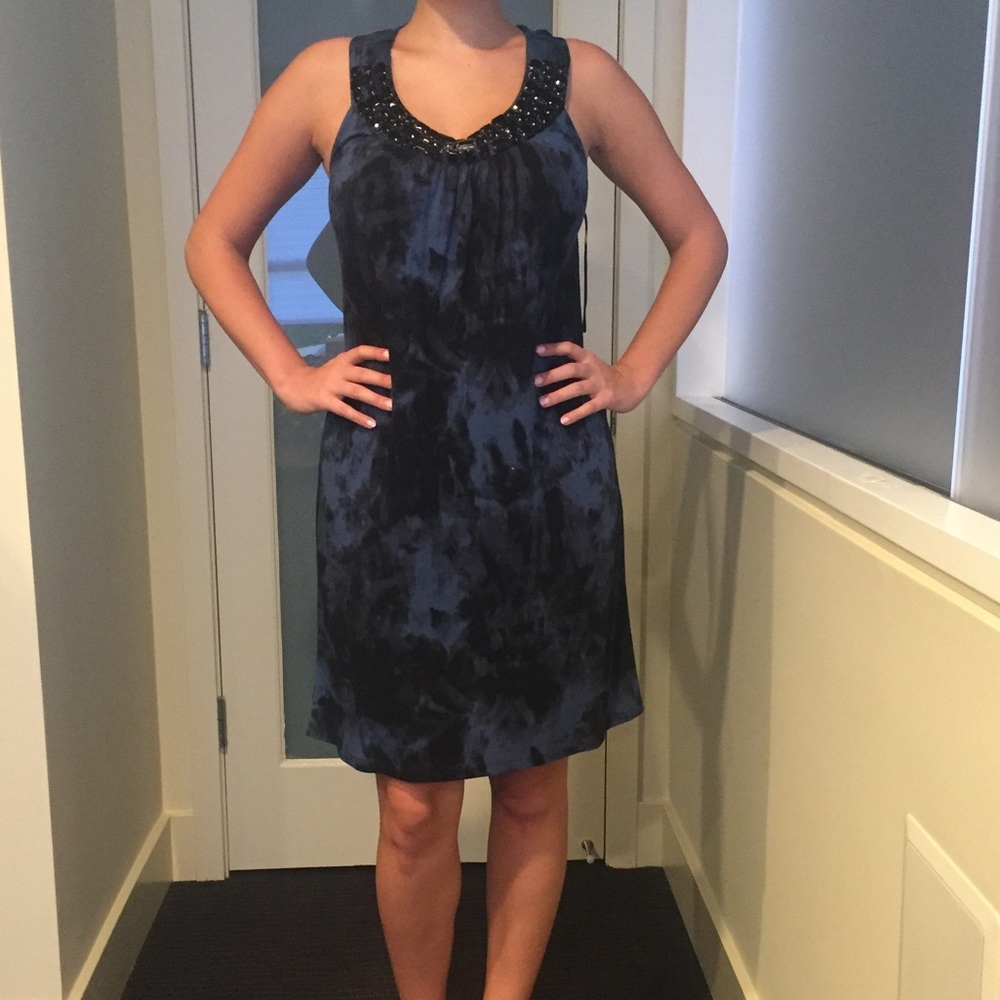 Michael Michael Kors black and blue dress