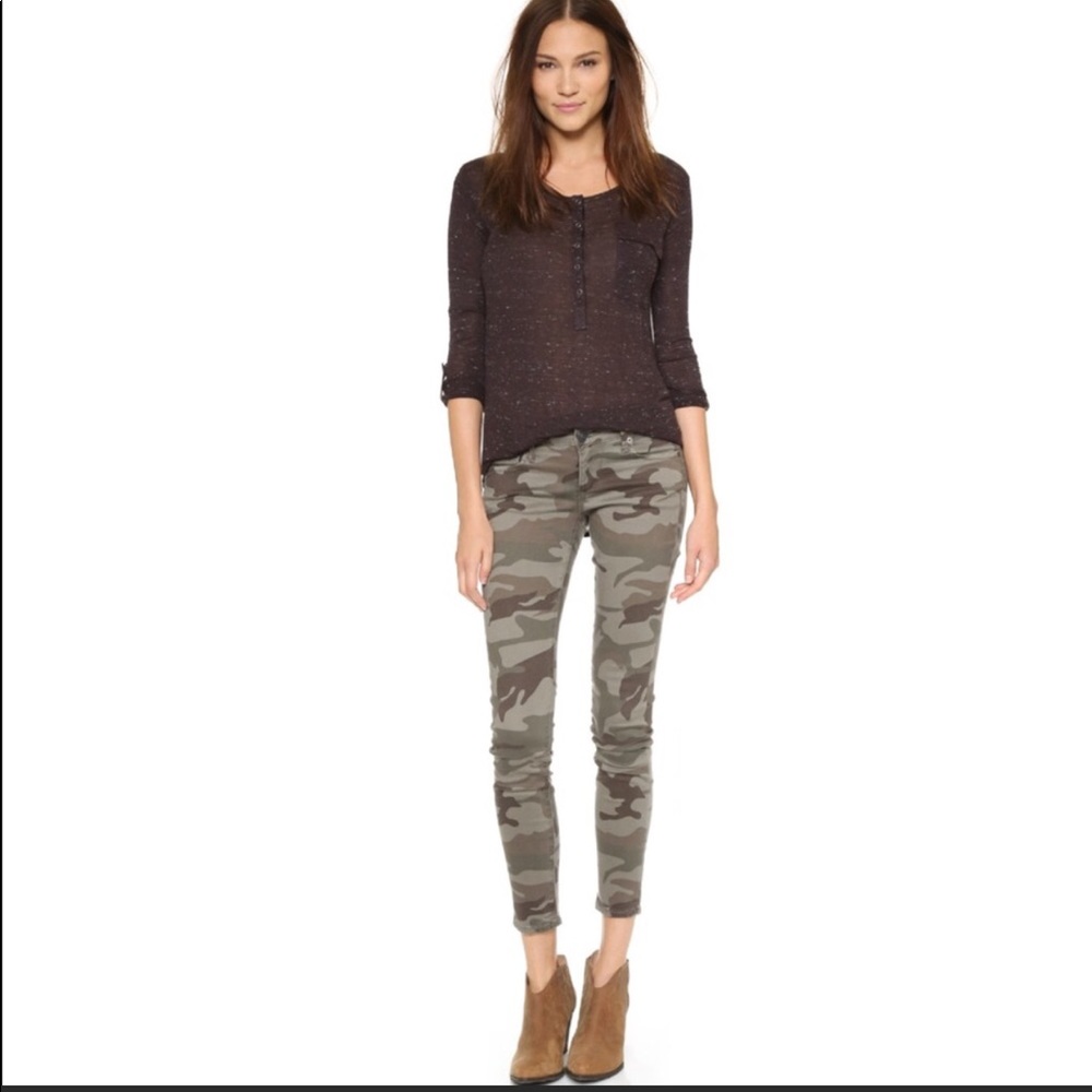 {True Religion} Casey Camo skinny jeans/pants