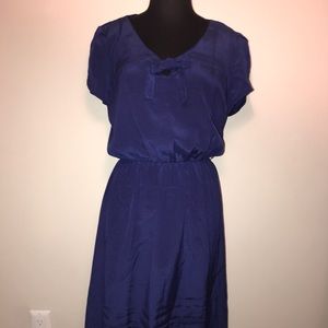 CHRISTINE VON LUMBE Vintage blue flowy Small