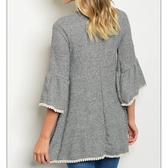 Ribbed Flare Tunic - Picture 2 of 2