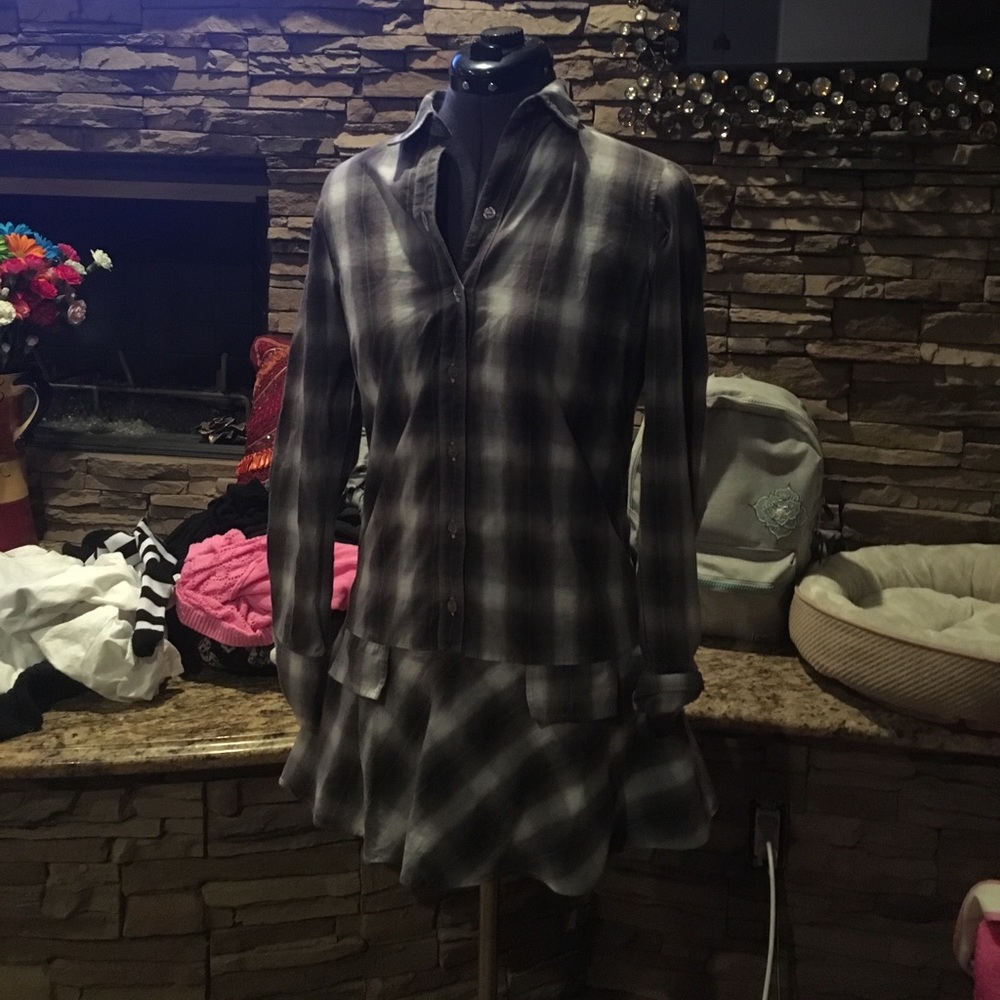 Plaid dress