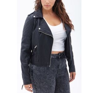 Forever 21 Plus Faux Leather Jacket