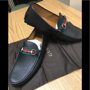 Gucci Road NS leather loafers