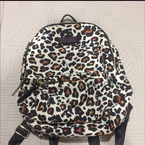 Betsey Johnson leopard print backpack