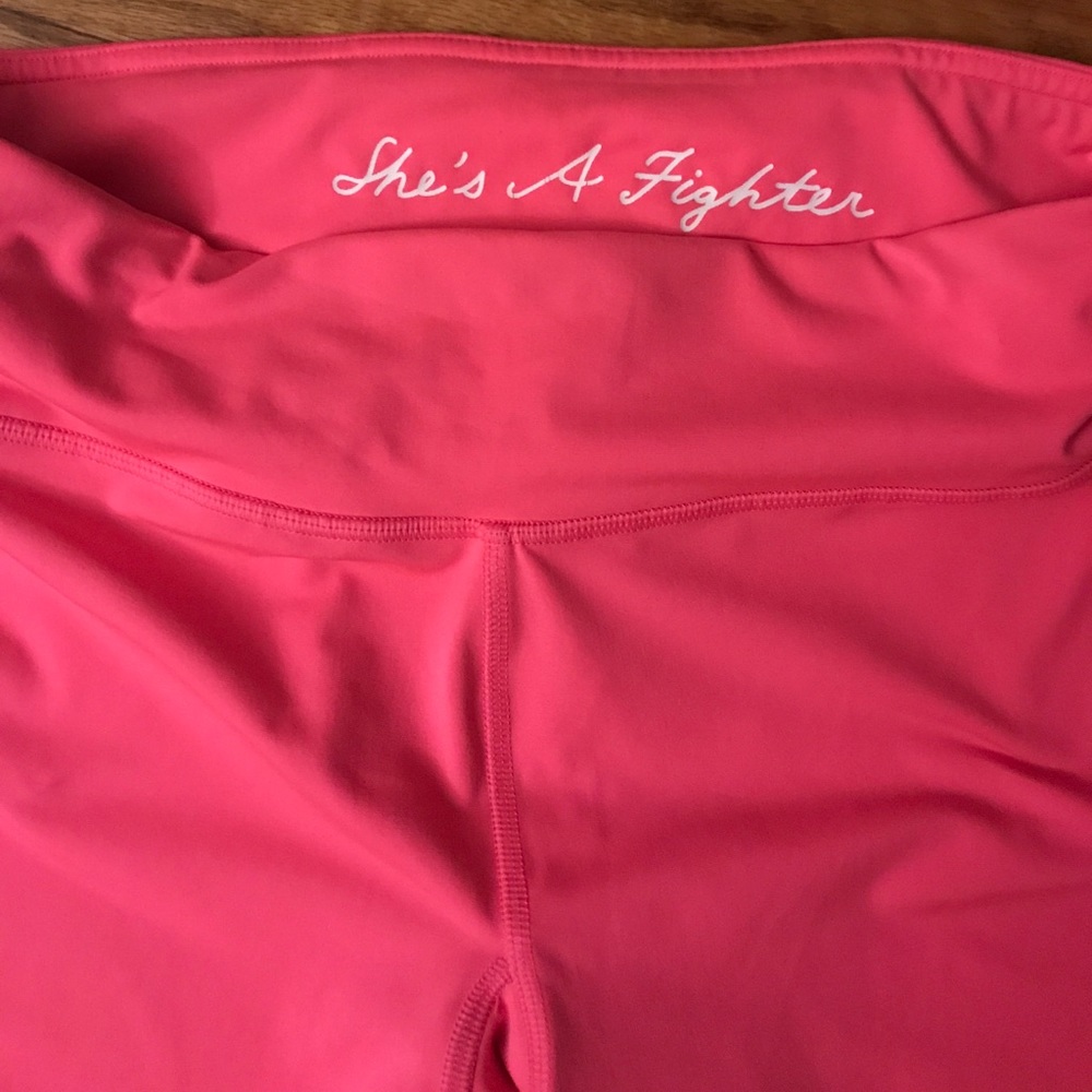 Under Armor Breast Cancer Awareness Capris