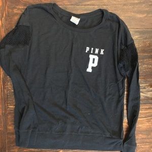 PINK thin sweater SMALL