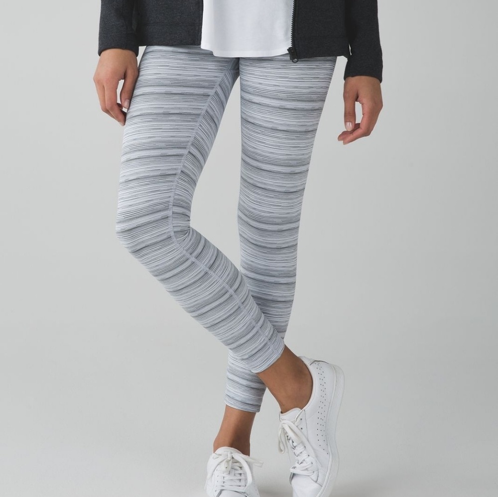 Lululemon Cyber Stripe Silver Fox High Times