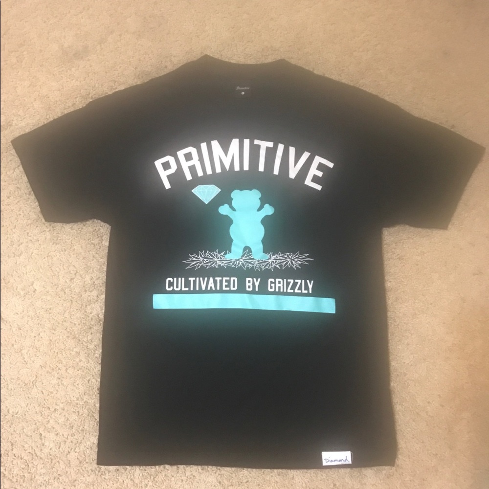 PRIMITIVE x DIAMOND Tee shirt Large
