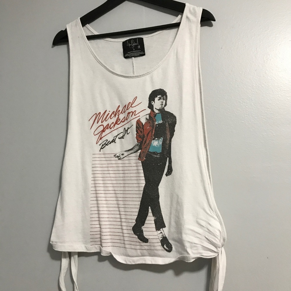 Michael Jackson Beat It tank top