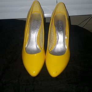 Patent leather pumps from Aldo