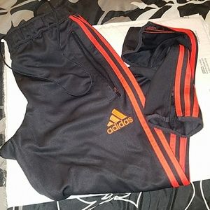 Adidas climacoal slate grey joggers