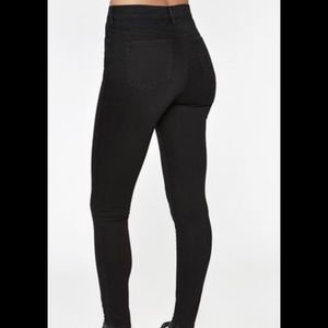 Super High Rise Black Skinny Pacsun Jeans