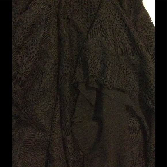 EUC Free People Black Lace Party Dress - Picture 4 of 4