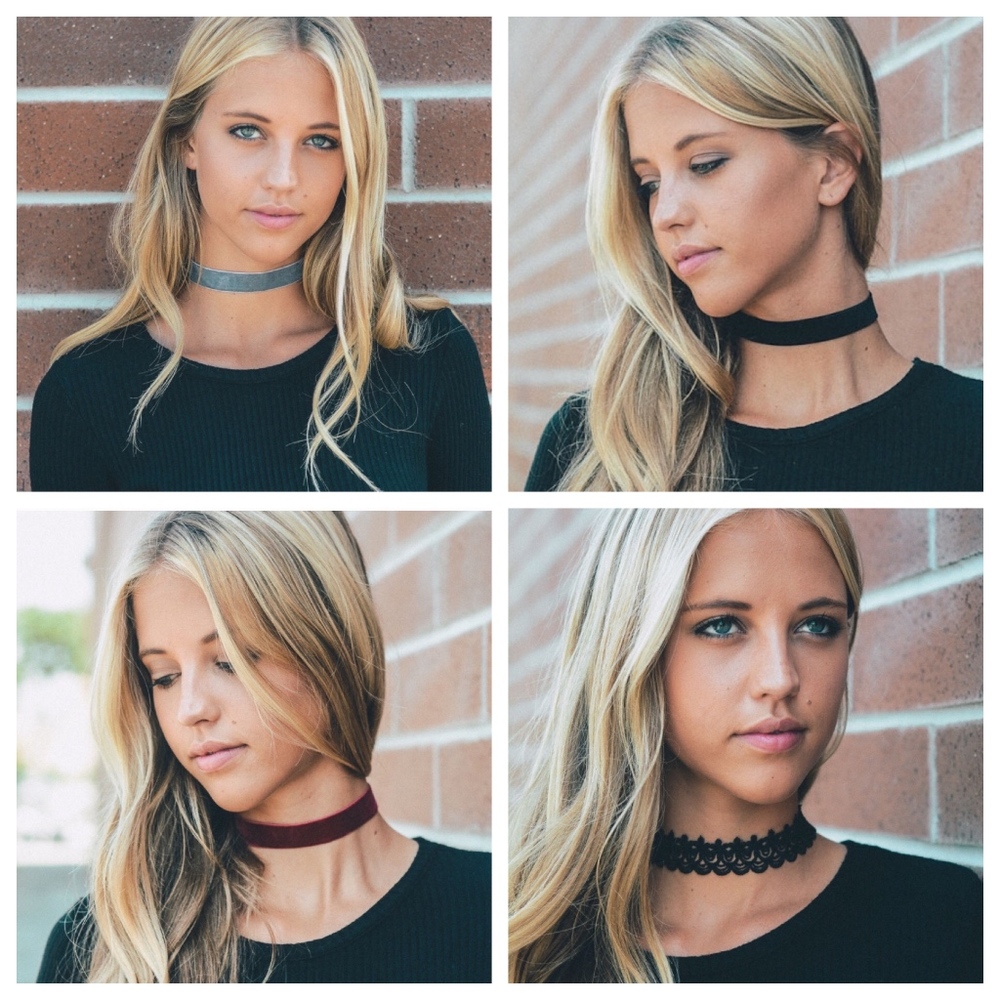 Pack of 4 Chokers!