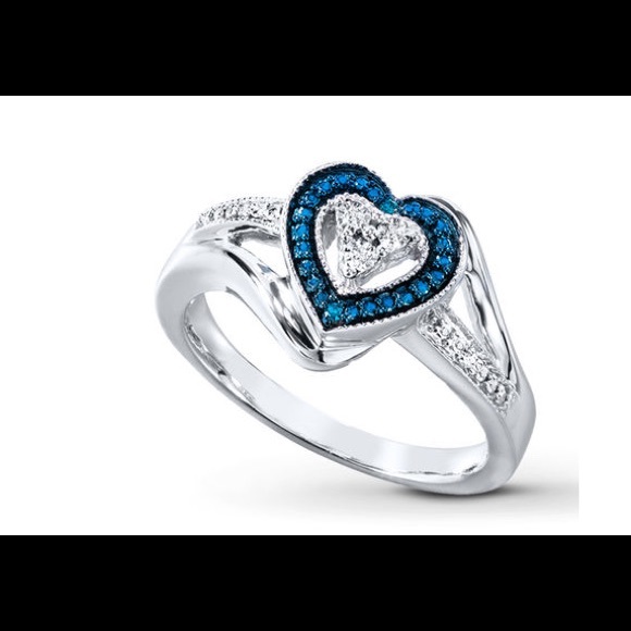 Kay's Heart Diamond Accent Ring - Picture 2 of 3