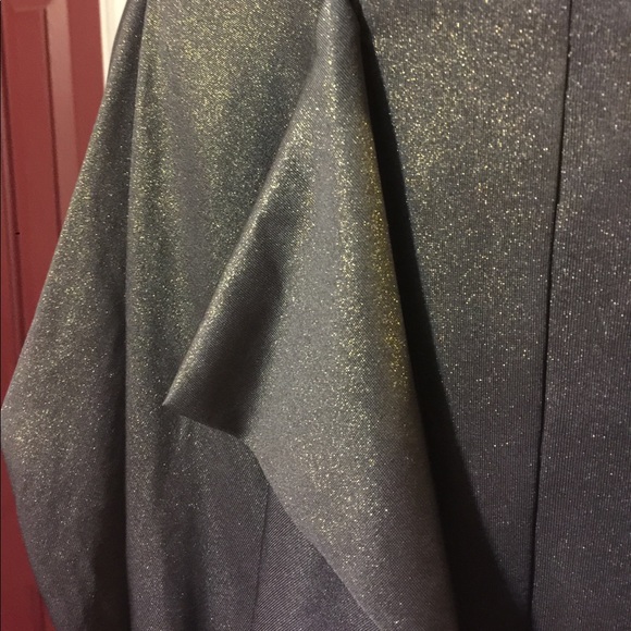 Jessica Simpson size 10 charcoal/gold dress - Picture 2 of 3