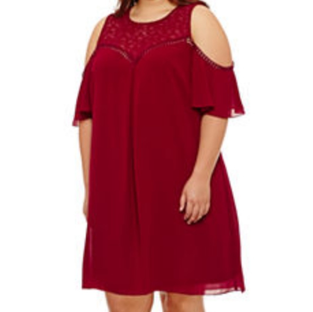 💲cold shoulder dress