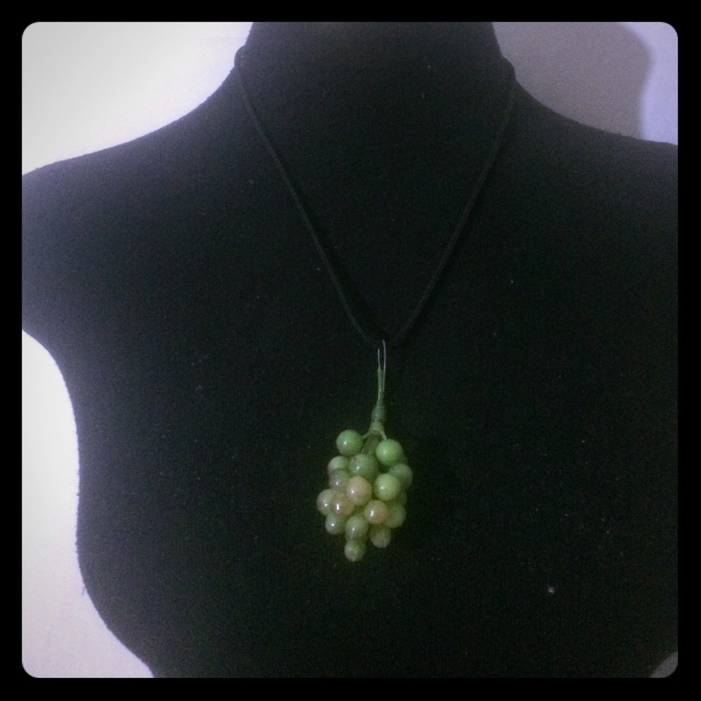 Lexa Vonn Grapes  necklace one of a kind