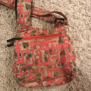 Kavu crossbody bag about 9 by 9"