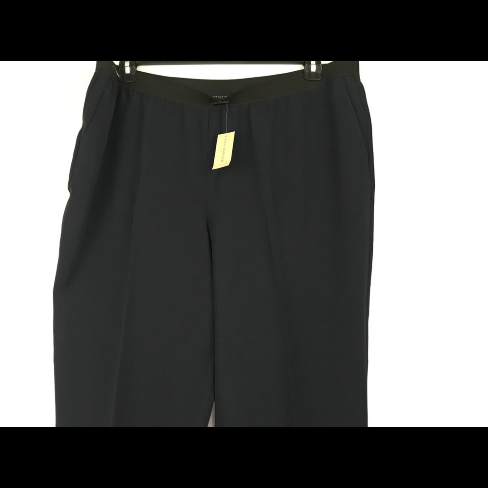 NWT ANNE TAYLOR DARK BLUE DRESS PANTS