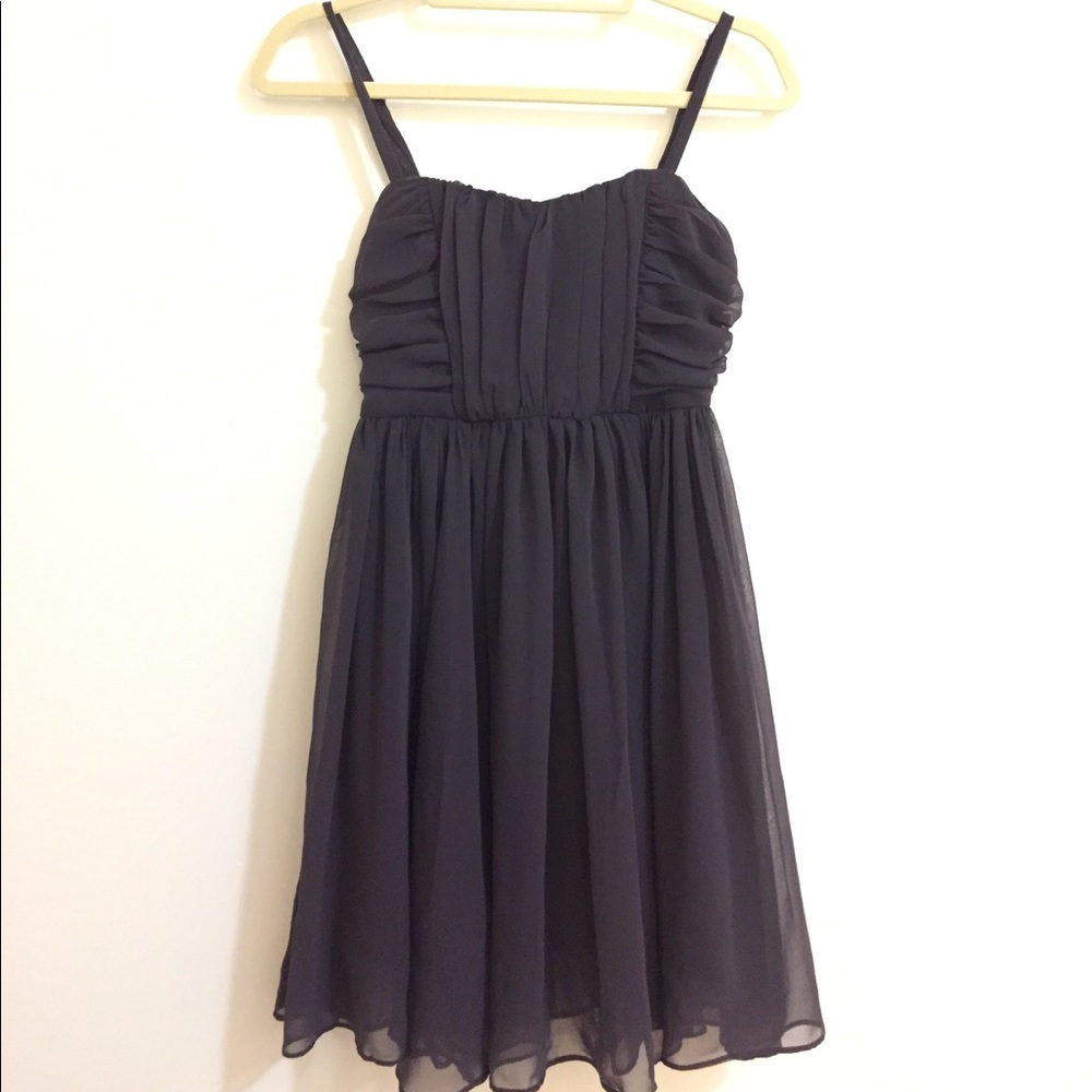 Nordstrom Chiffon Fit & Flare Dress