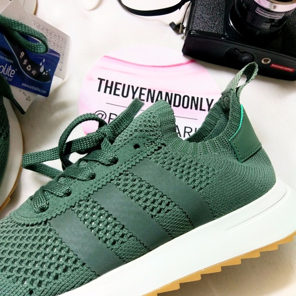 💠NEW💠 NIB Adidas FLB Green Olive - Picture 3 of 8