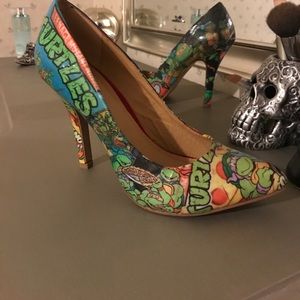 Ninja Turtle High Heels