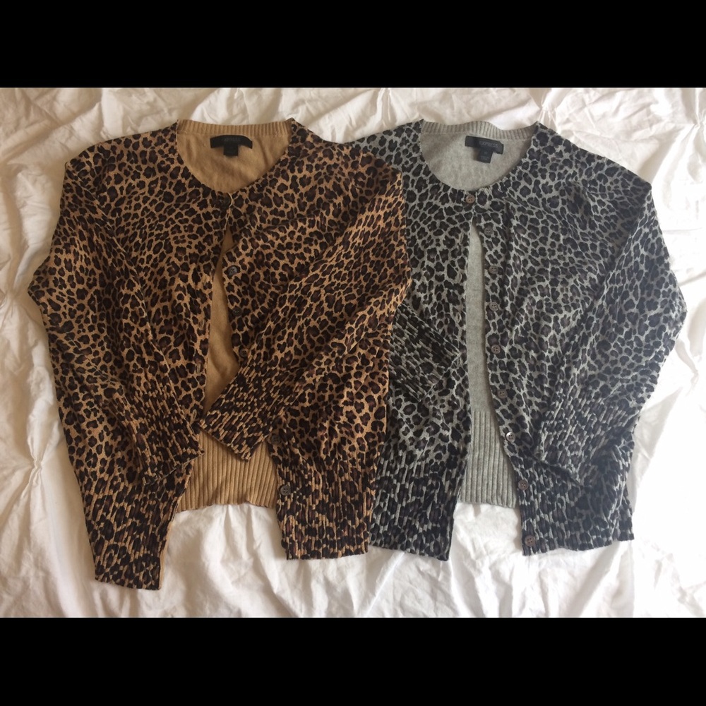 Express cardigans - animal print Size Medium