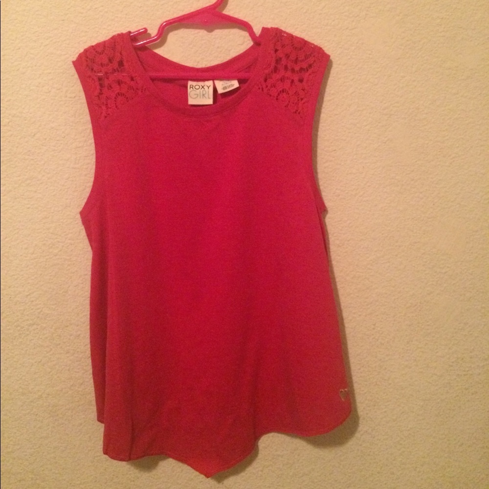 A hot pink tank.