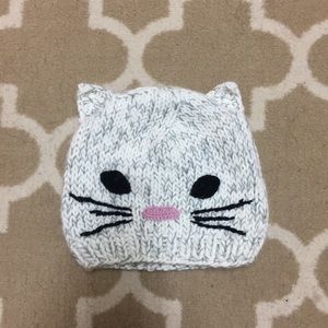 Urban Outfitters knit cat beanie