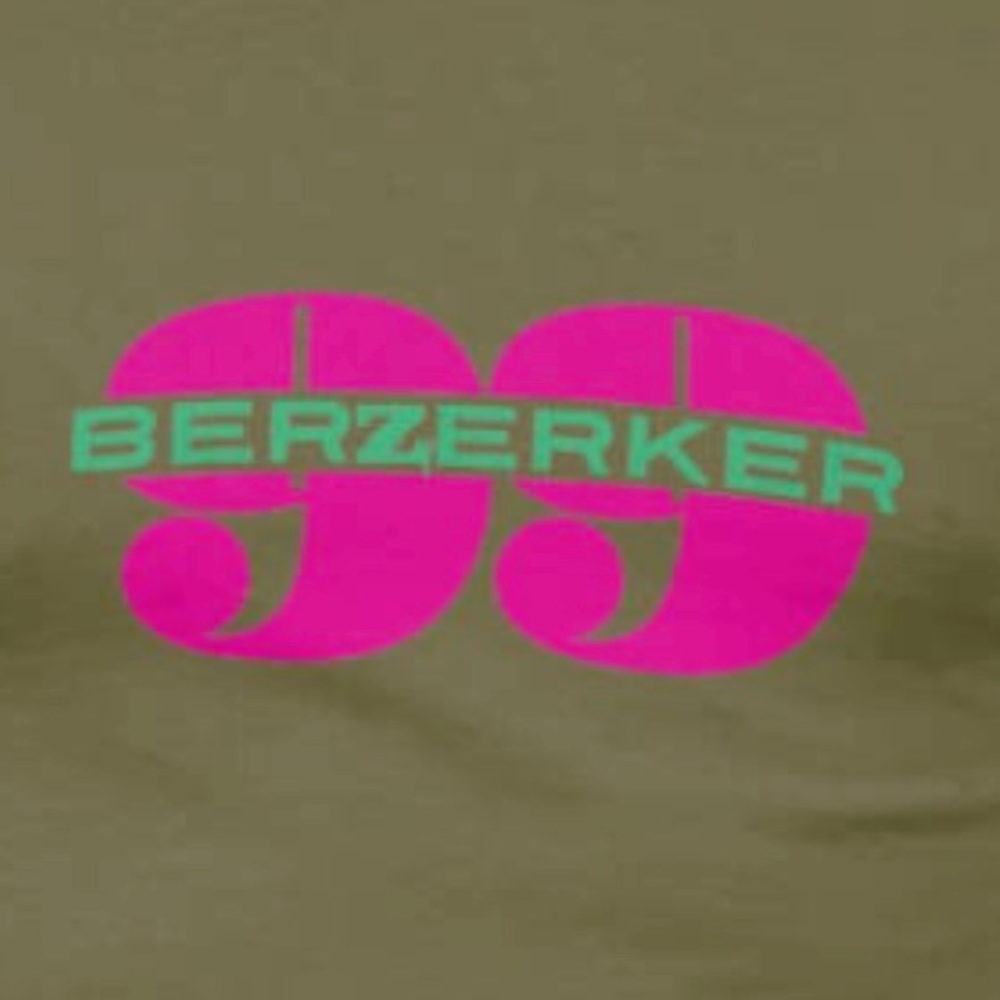 Vintage Design Punk Rock "Berzerker 99" t-shirt