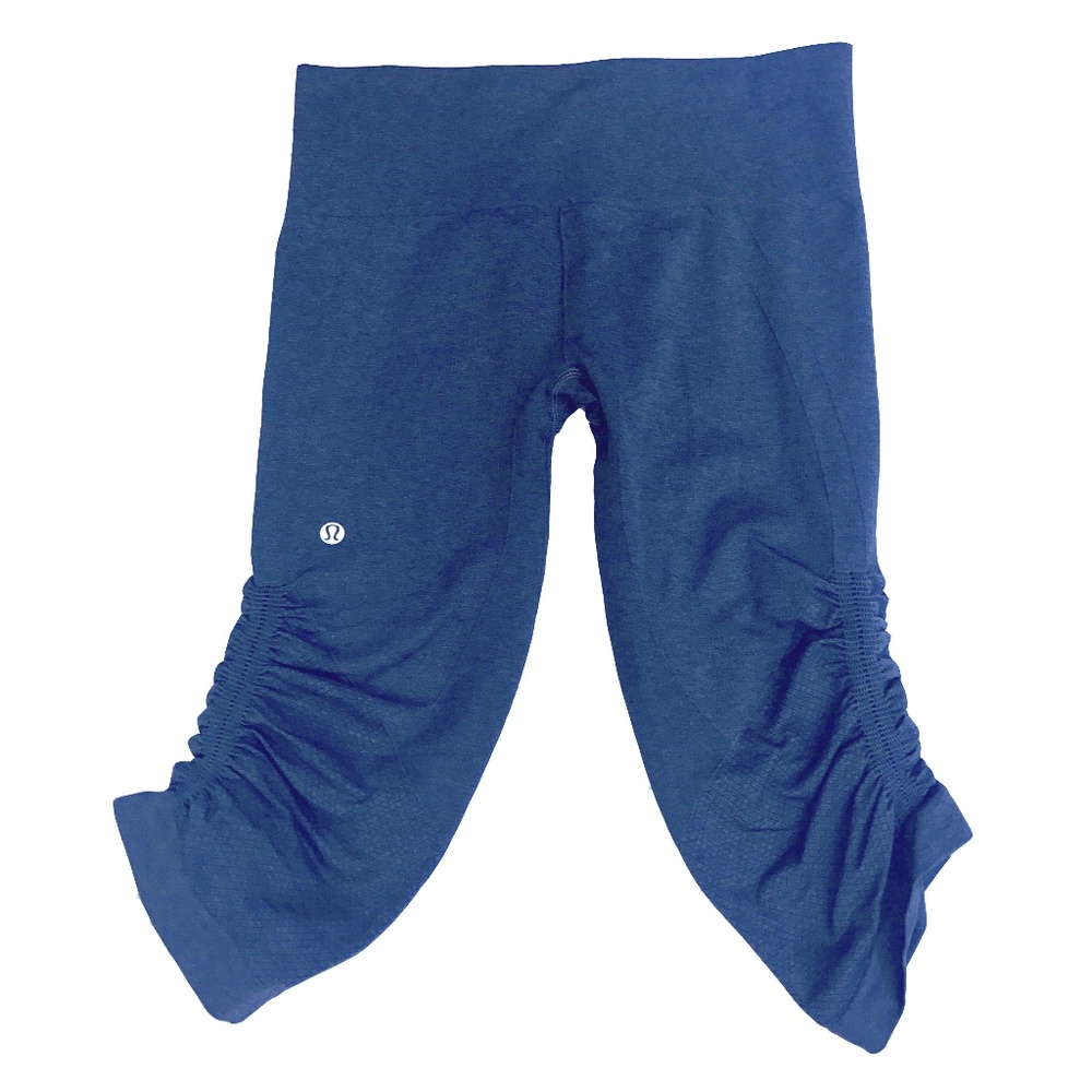 Lululemon Dark Gray Fast and Free Crop Size 8