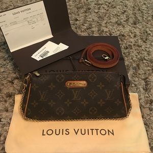 Authentic Louis Vuitton Eva Clutch
