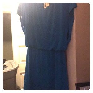 Royal blue dress