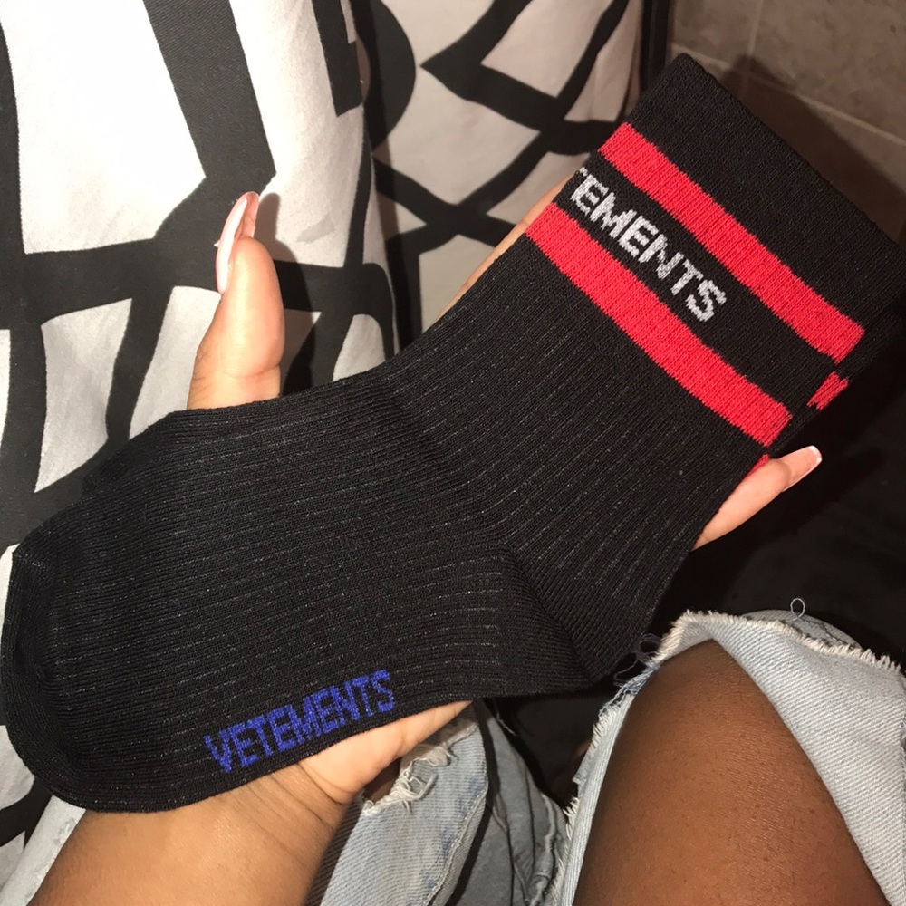 Brand New Vetements Ankle Socks