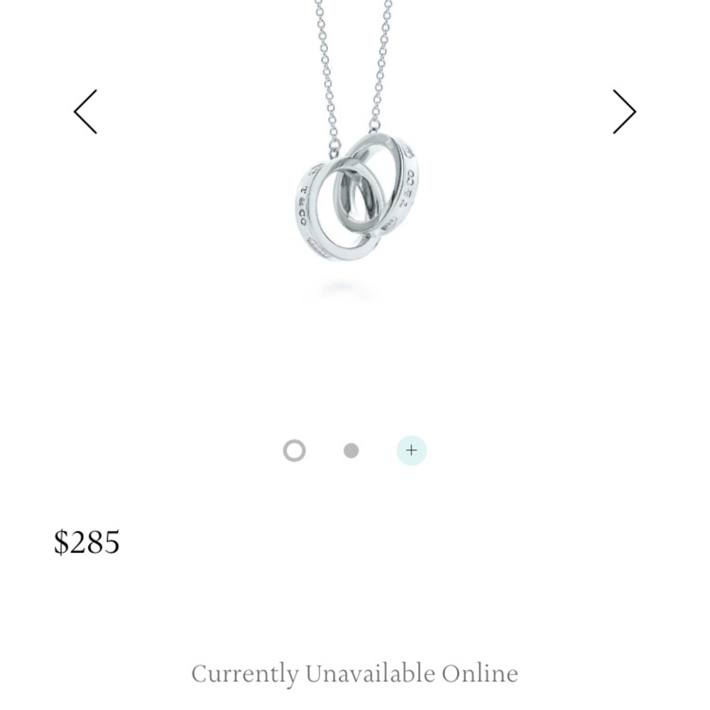 Tiffany & Co Interlocking Circles Necklace