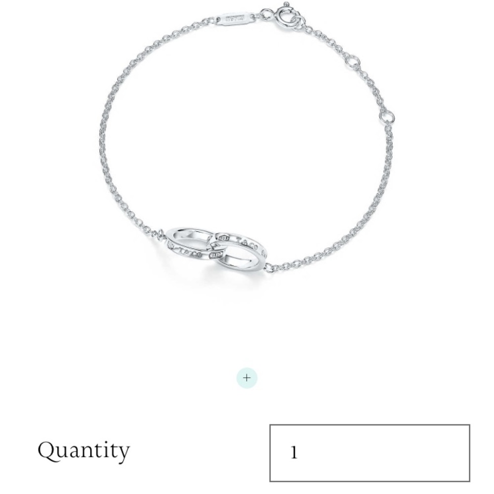 Tiffany & Co interlocking circles bracelet.
