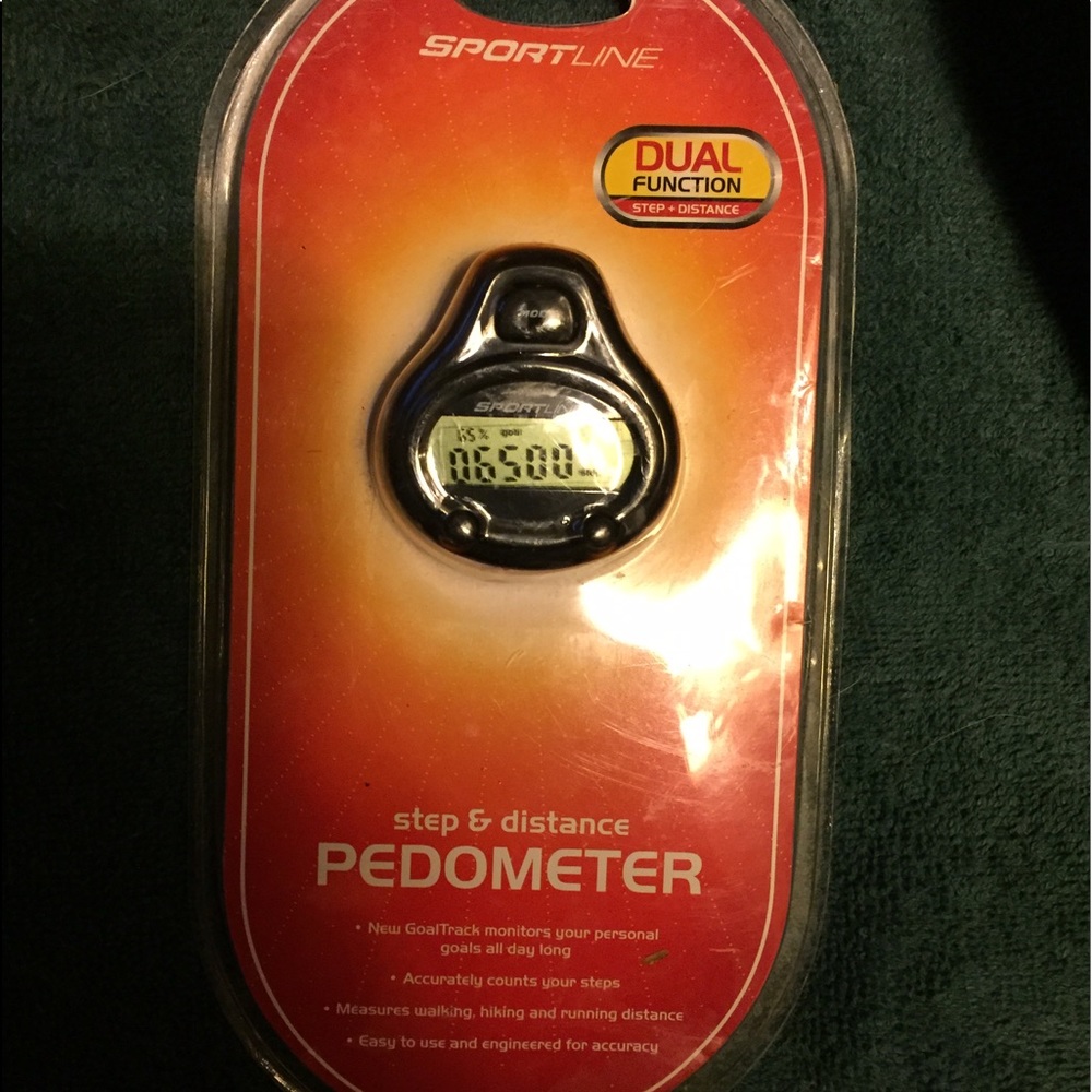 Pedometer (free with decent purchase)
