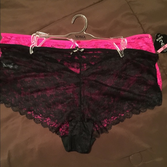 SOLD 2 Pair XOXO Panties - Picture 1 of 4