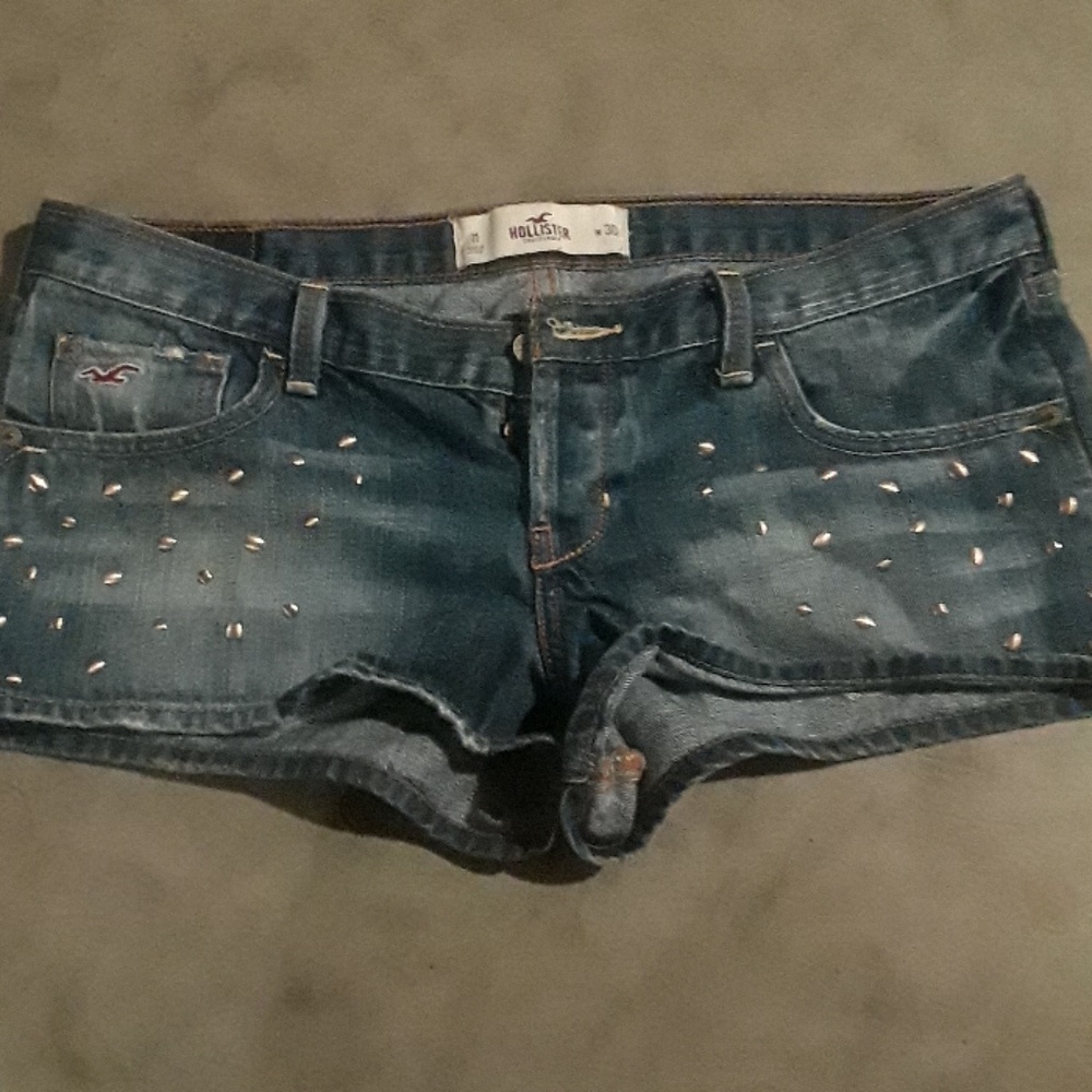 Hollister embellished shorts