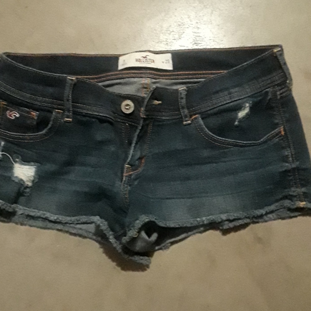 Hollister jean shorts