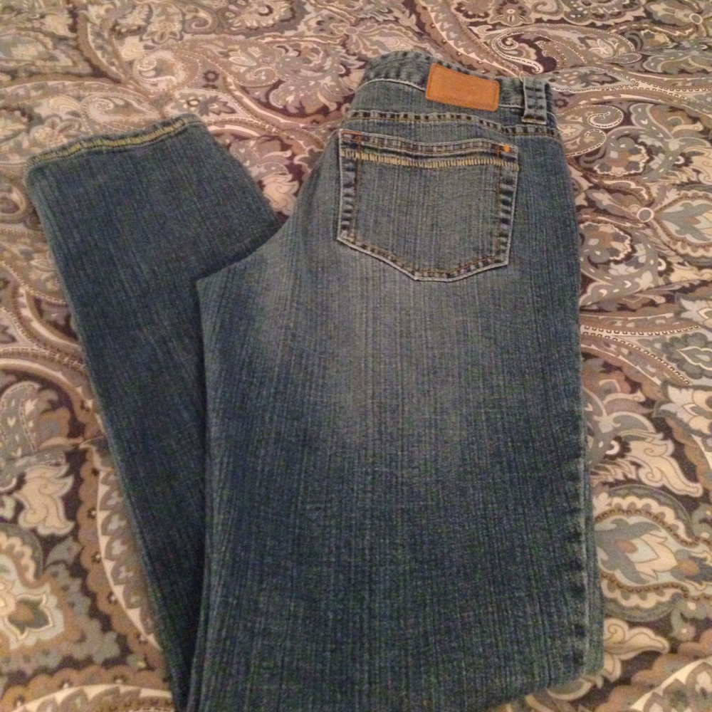 TOMMY HILFIGER JEANS WITH CUTE STITCHING SIZE 6