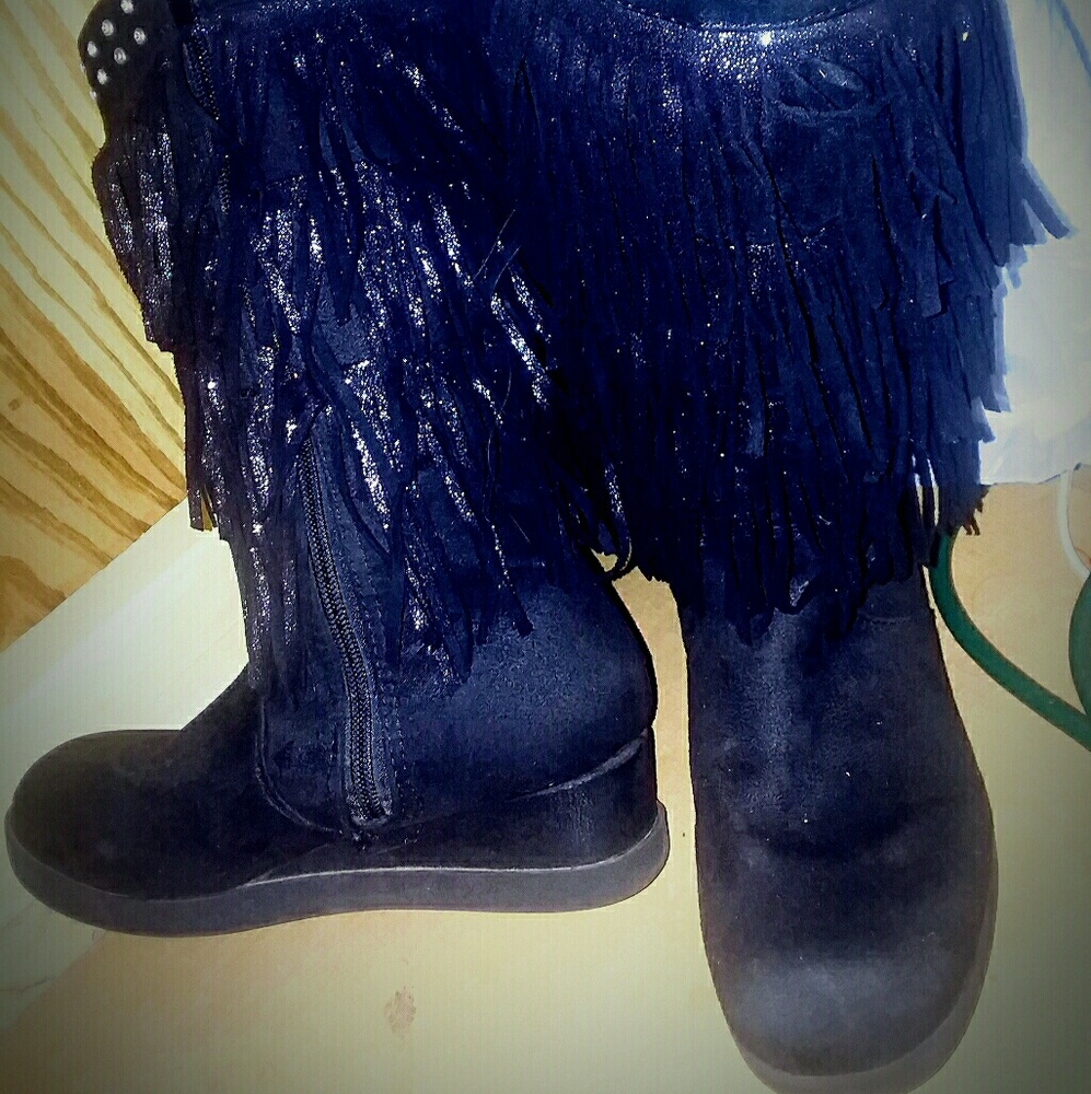 Black boots