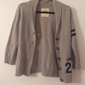 Hollister Letterman Sweater