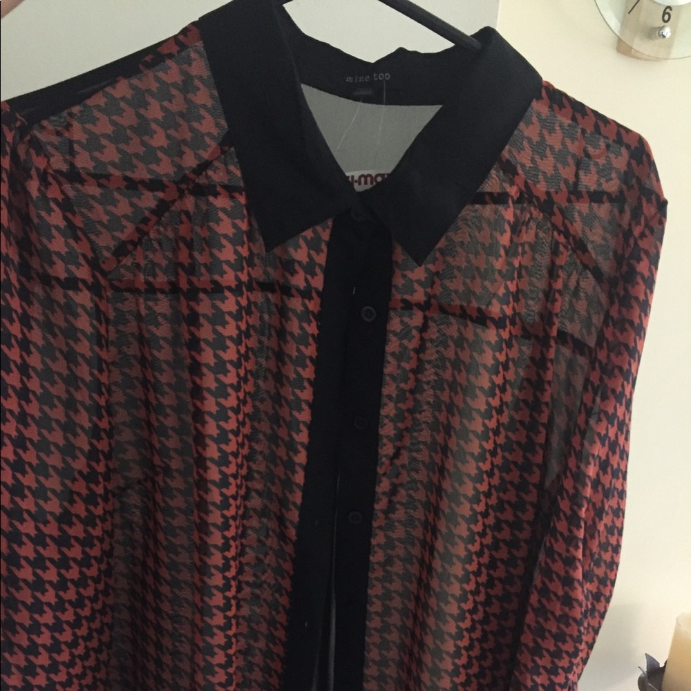 Sheer shirt
