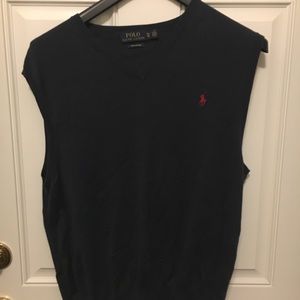Polo by Ralph Lauren navy sweater vest