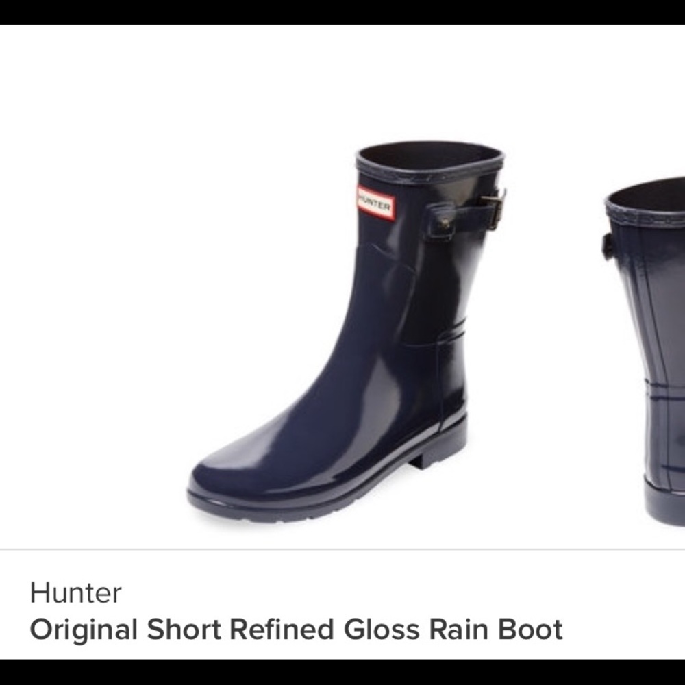 Hunter rain boot Navy