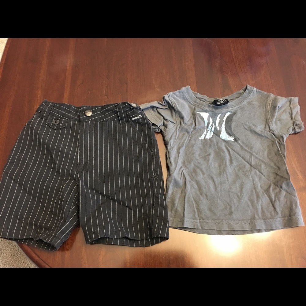 Boys Hurly Shorts & T-shirt